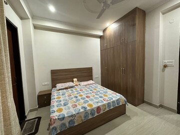Bedroom in 2 BHK Builder Floor at Freedom Fighters Enclave – for Rent