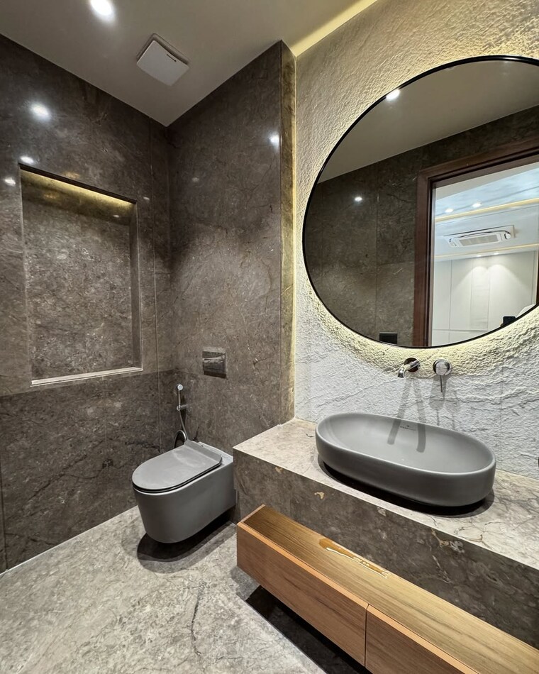 Bathroom, khodna kalan 2 Bedroom 1200 Sq.Ft. Builder Floor In Khodna Kalan Greater Noida 9093375