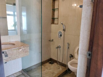 Bathroom in 3 BHK Apartment at Turf Estate, Worli – for Sale