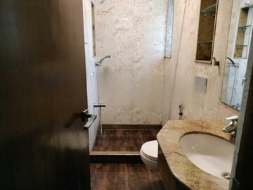 Bathroom in 3 BHK Apartment at Turf Estate, Worli – for Sale