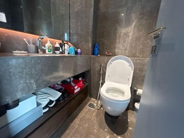 Bathroom in 3 BHK Apartment at Lodha Trump Tower, Worli – for Sale