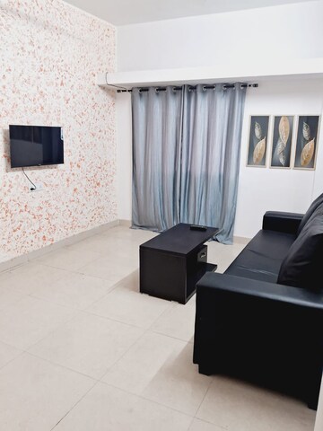 Living Room in 1 BHK Apartment at Vastushilp Vastu Viram, Kharadi – for Rent