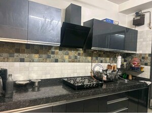 Kitchen in 2 BHK Apartment at Asha Ashok Smruti, Vadavali – for Sale