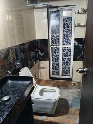 Living Room in 2 BHK Apartment at Harbour Court, Nerul Sector 19a – for Rent