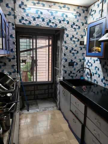 Kitchen in 2 BHK Apartment at Harbour Court, Nerul Sector 19a – for Rent