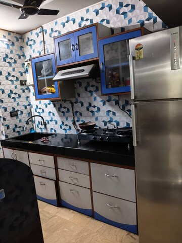 Kitchen in 2 BHK Apartment at Harbour Court, Nerul Sector 19a – for Rent