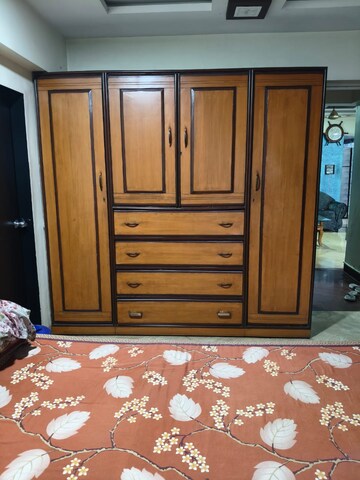 Bedroom in 2 BHK Apartment at Harbour Court, Nerul Sector 19a – for Rent