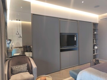 Living Room in 3 BHK Apartment at Lokhandwala Minerva Mahalaxmi, Mahalaxmi – for Sale