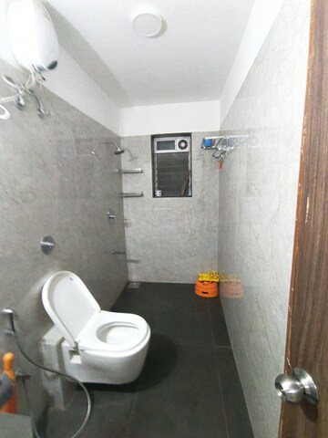 Bathroom in 3 BHK Apartment at Sabari Palm View, Chembur – for Rent