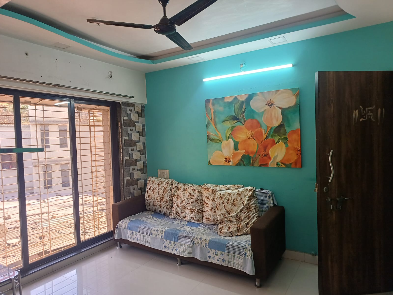 1.5 BHK + Extra Room Apartment For Rent in Ambika Bholanath Chogle Residency
