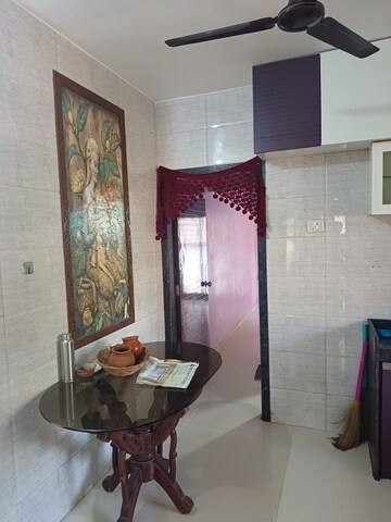 Living Room in 1.5 BHK Apartment at Ambika Bholanath Chogle Residency, Borivali West – for Rent