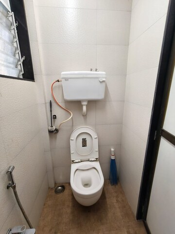 Bathroom in 2 BHK Apartment at Shri Vighnaharta CHS Nerul, Nerul – for Rent