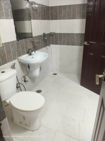 Bathroom in 3 BHK Apartment at Uninav Heights Phase II, Raj Nagar Extension – for Sale