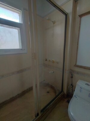 Bathroom in 4 BHK Builder Floor at Panchsheel Park – for Sale