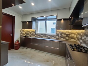 Kitchen in 3 BHK Apartment at Silver Oak Apartments Langford Gardens, Langford Gardens – for Rent