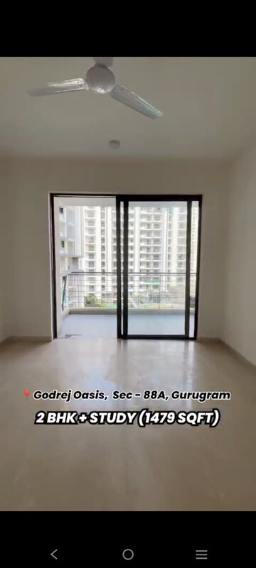 Room in 2.5 BHK Apartment at Godrej Oasis, Sector 88a – for Sale