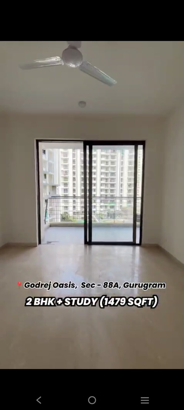 Room, godrej-oasis 2.5 Bedroom 1479 Sq.Ft. Apartment In Sector 88a Gurgaon 9093614