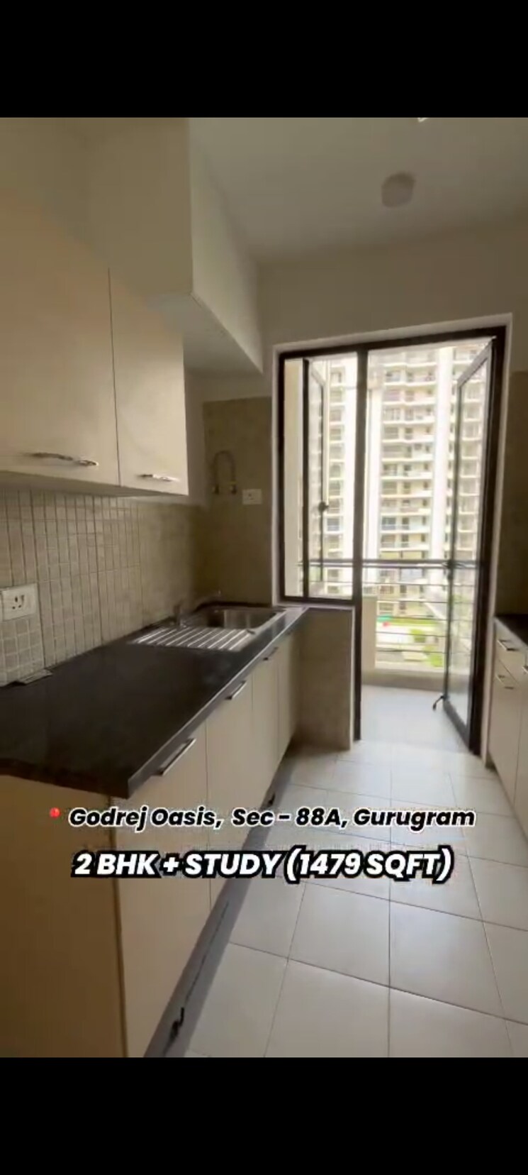 Kitchen, godrej-oasis 2.5 Bedroom 1479 Sq.Ft. Apartment In Sector 88a Gurgaon 9093614
