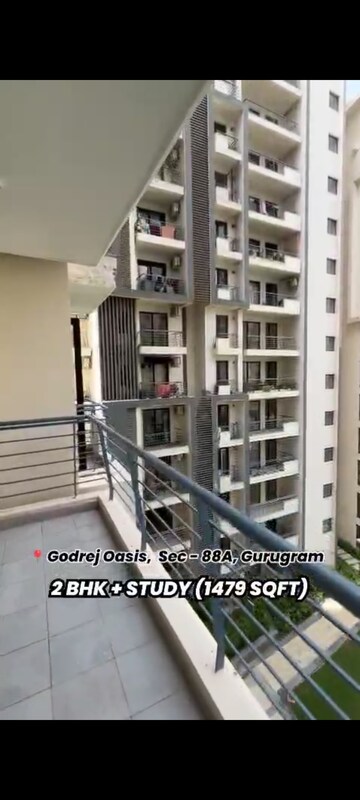 Staircase in 2.5 BHK Apartment at Godrej Oasis, Sector 88a – for Sale