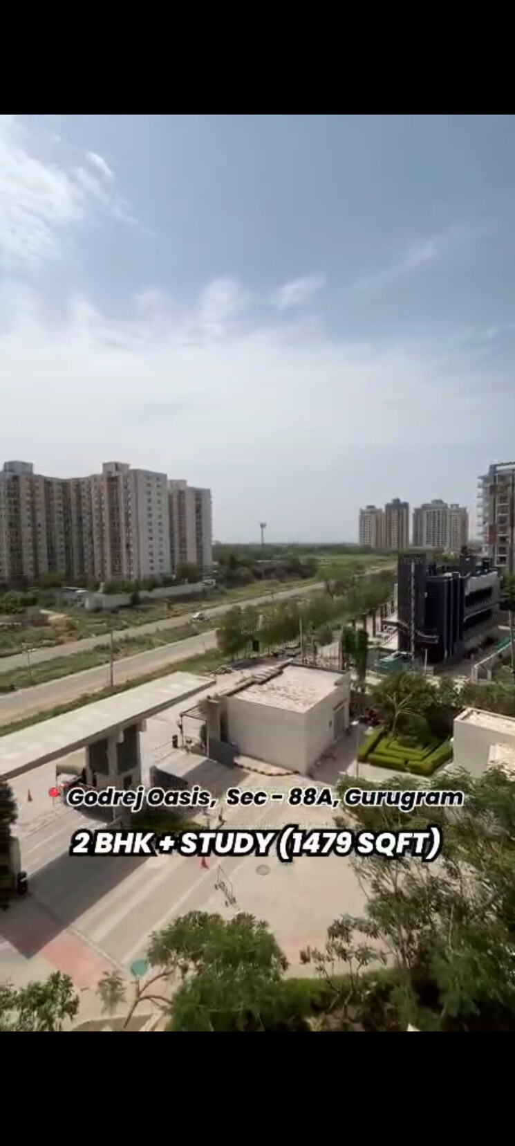 Exterior View, godrej-oasis 2.5 Bedroom 1479 Sq.Ft. Apartment In Sector 88a Gurgaon 9093614