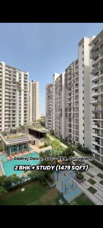2.5 BHK Apartment – Exterior View View at Godrej Oasis, Sector 88a - for Sale