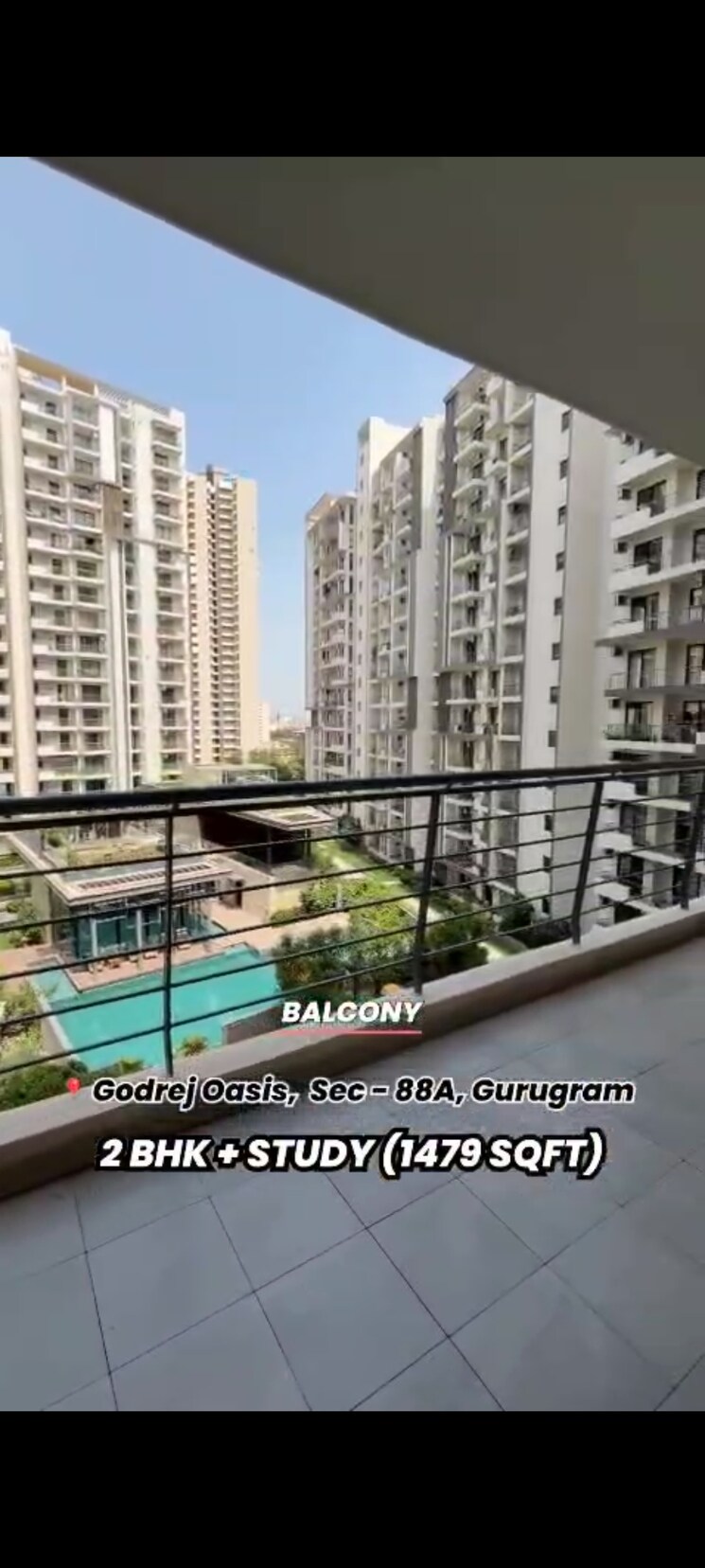 Exterior View, godrej-oasis 2.5 Bedroom 1479 Sq.Ft. Apartment In Sector 88a Gurgaon 9093614