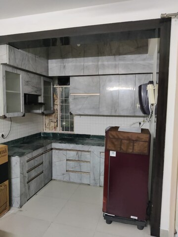 Kitchen in 1 BHK Apartment at Breez Global Heights, Sohna Sector 33 – for Rent