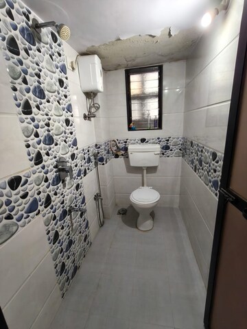 Bathroom in 2 BHK Apartment at Neelam Apartment Sector 21, Nerul – for Rent