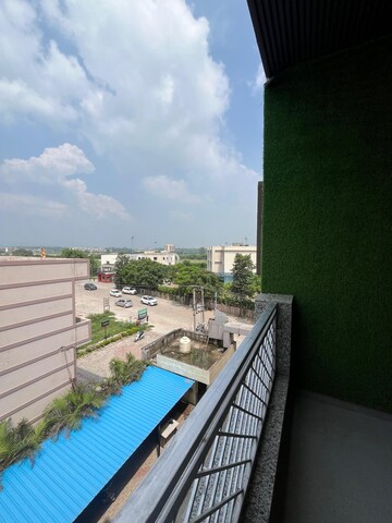 Balcony in 3 BHK Builder Floor at Dhakoli – for Rent