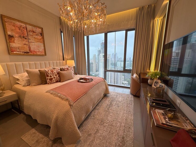 Bedroom, piramal-mahalaxmi 3 Bedroom 1451 Sq.Ft. Apartment In Mahalaxmi Mumbai 9093605