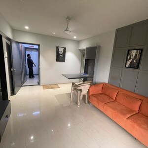 Living Room in 1 BHK Apartment at Shree Sai D N Nagar Shivneri CHS Ltd, Sv Patel Nagar – for Sale
