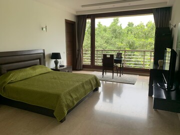 Living Room in 6 BHK Builder Floor at Panchsheel Park – for Rent