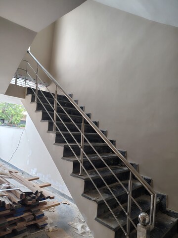 Staircase in 6 BHK Builder Floor at Dhakoli – for Sale