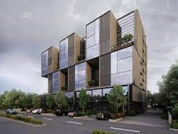  Office Space – Exterior View View at Krish One World Capital, Bodakdev - for Rent