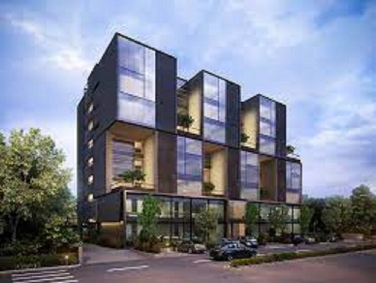 Exterior View, krish-one-world-capital Commercial Office Space 2400 Sq.Ft. In Bodakdev Ahmedabad 9093665