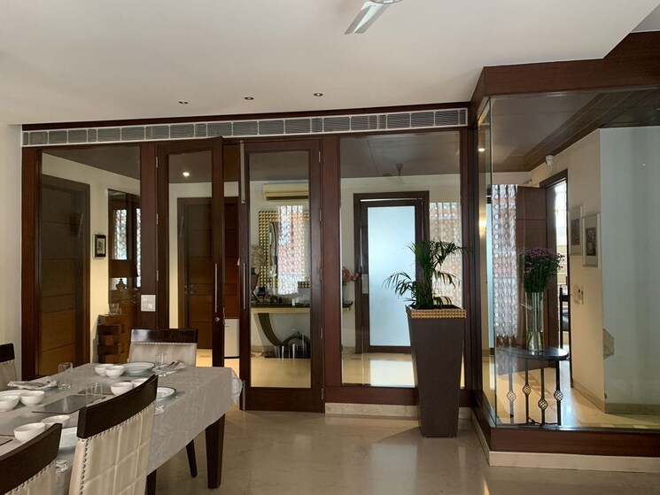 Living Room, panchsheel park 6 Bedroom 1200 Sq.Yd. Builder Floor In Panchsheel Park Delhi 9093697