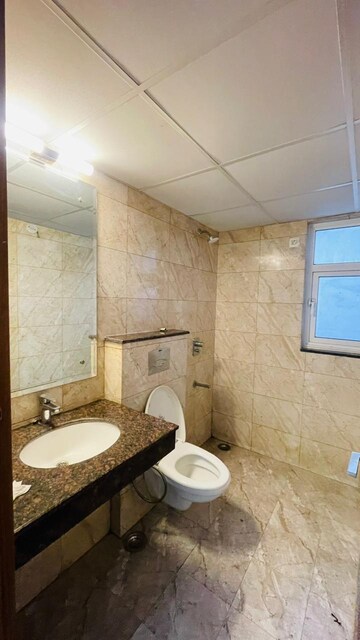 Bathroom in 3 BHK Apartment at Gomti Nagar – for Rent