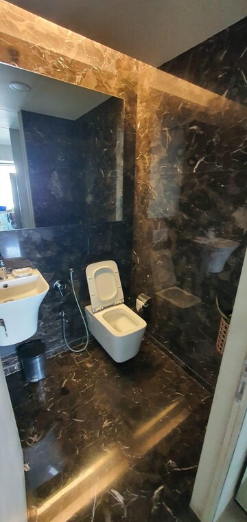 Bathroom in 3 BHK Apartment at Lodha The World Towers World One Tier 2, Worli – for Sale