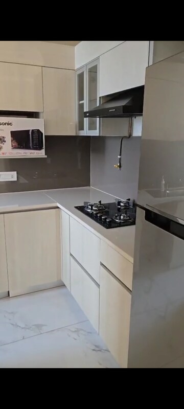 Kitchen in 2.5 BHK Builder Floor at Central Park Cerise Suites, Sohna Sector 33 – for Rent