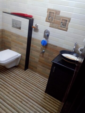 Bathroom in 2 BHK Apartment at Giriraj Classic, Kopar Khairane – for Rent