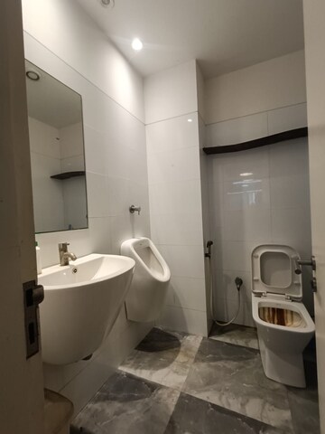 Bathroom in  Office Space at HN Safal Mondeal Heights, Ramdevnagar – for Rent