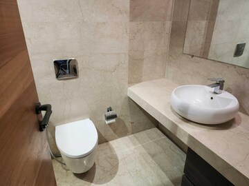 Bathroom in 3 BHK Apartment at Omkar 1973, Worli – for Sale
