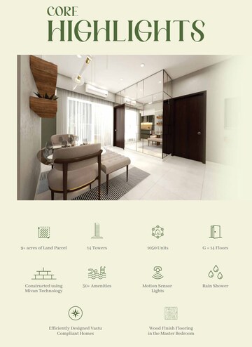  3 BHK Apartment at SNN Raj High Gardens, Hosur Road – for Sale