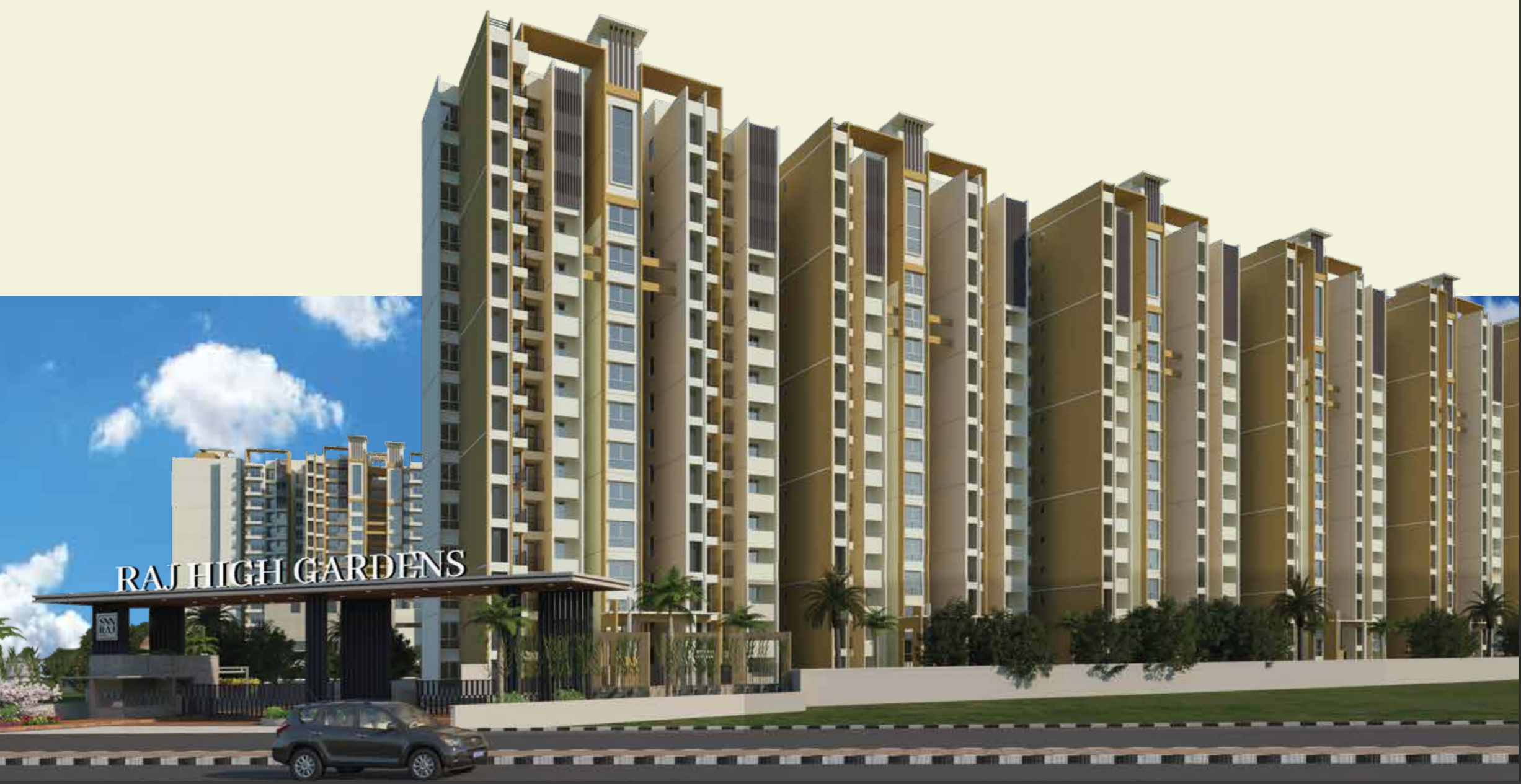 3 BHK Apartment For Sale in SNN Raj High Gardens
