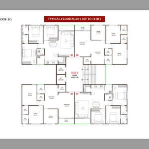 Floor Plan in 3 BHK Apartment at Zundal – for Sale