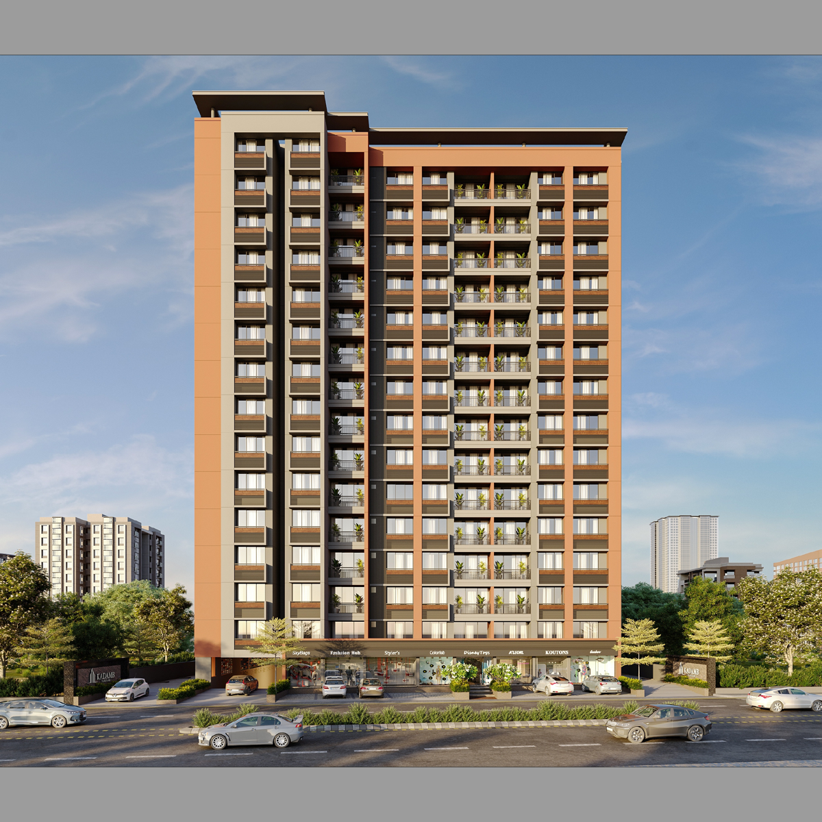 3 BHK + Pooja Room Apartment For Sale in Kadamb Parisar