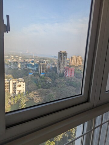 Balcony in 3 BHK Apartment at Omkar Veda Exclusive, Parel – for Rent