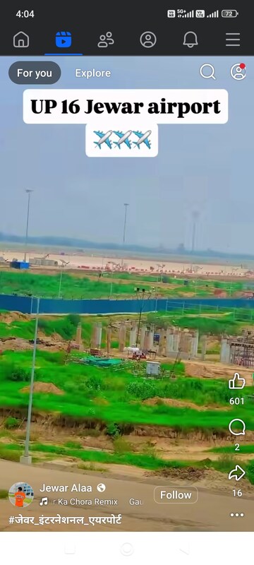  Plot – Exterior View View at SK The Grand City, Jewar - for Sale