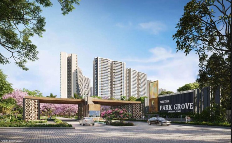 Exterior View, prestige-park-grove 4 Bedroom 2369 Sq.Ft. Apartment In Whitefield Bangalore 9093889