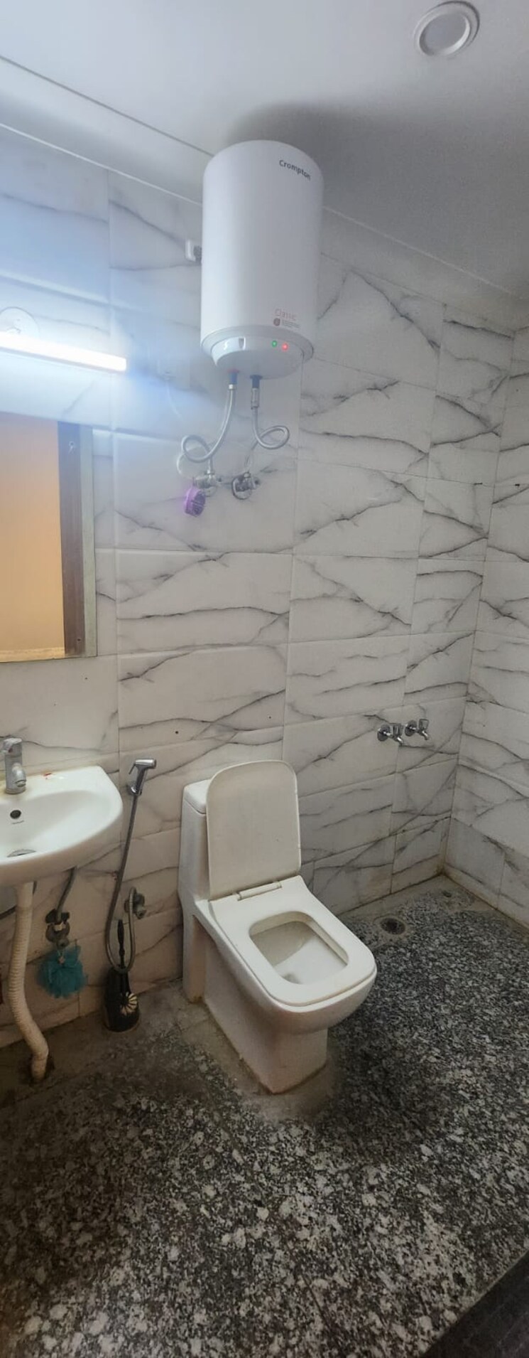 Bathroom, ansal-royale-casa 1 RK 540 Sq.Ft. Builder Floor In Sector 55 Gurgaon 9093891